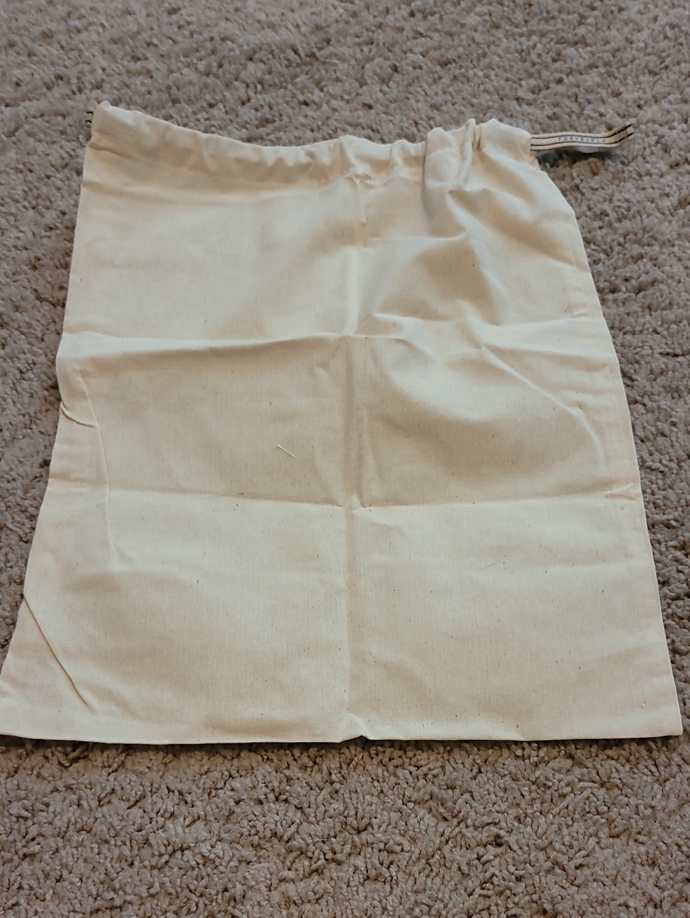 Tory Burch Cream Drawstring Dust Bag
